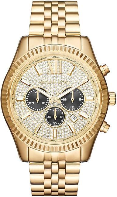 michael kors uomo orologio oro|Orologi e smartwatch da uomo firmati .